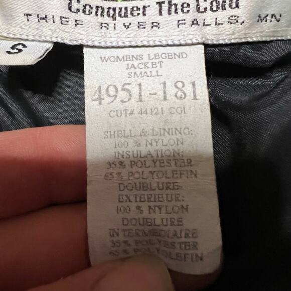 Vintage Arctic Cat Ski Jacket Arcticwear Coat Womens Small USA Snowmobile - Picture 8 of 11